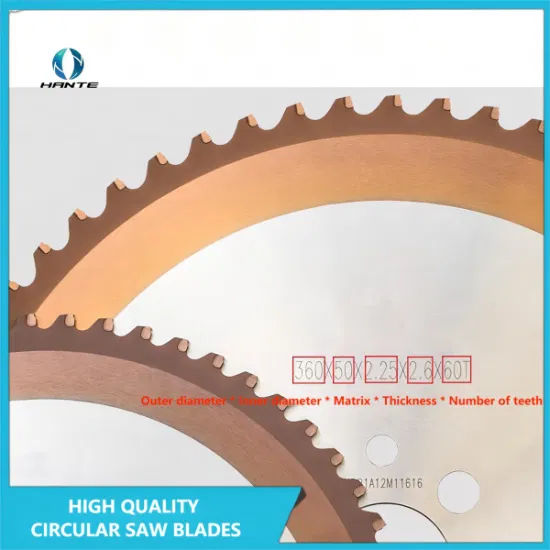 360mm*120 Metal Cutting Circular Cold Saw Blade, Machine Tool, Cermet Tipped Sawblade
